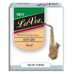 RICO RJC10HD Трости для саксофона альт LaVoz Hard
